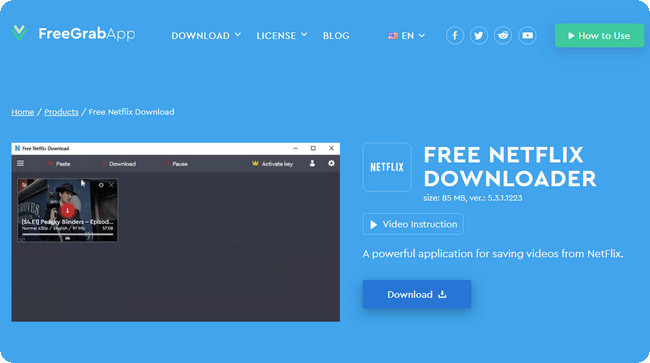 FreeGrab Free Netflix Downloader