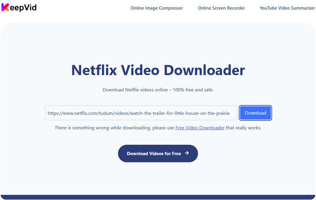 KeepVid Netflix Video Downloader Free