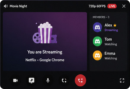 start streaming