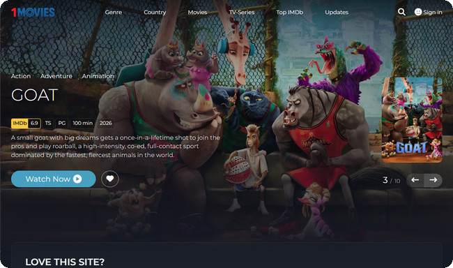 1movies free movie streaming website