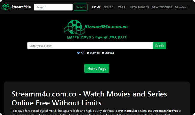 stream4u free online movie streaming site