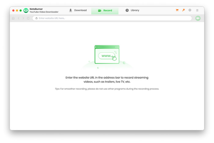record interface